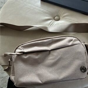 Woman’s Tan Crossbody Bag
